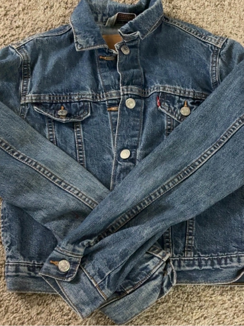 Levi's Medium Blue Denim Trucker Jacket